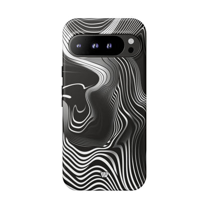 ABSTRACT ZEBRA STRIPES | Tough Phone Case