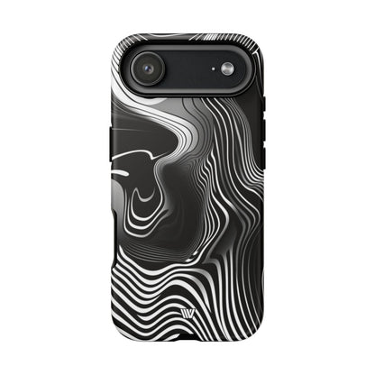 ABSTRACT ZEBRA STRIPES | Tough Phone Case