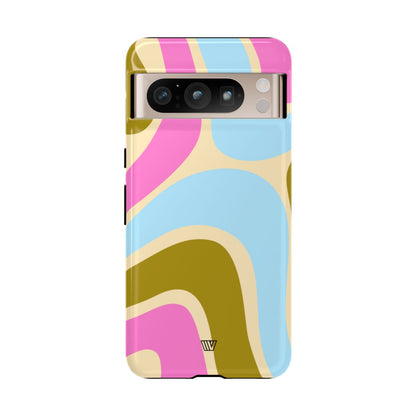 LARGE GROOVY WAVES | Tough Phone Case