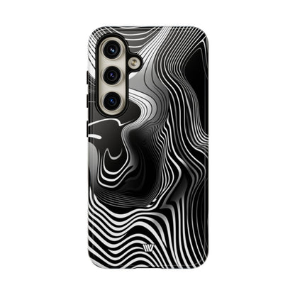 ABSTRACT ZEBRA STRIPES | Tough Phone Case