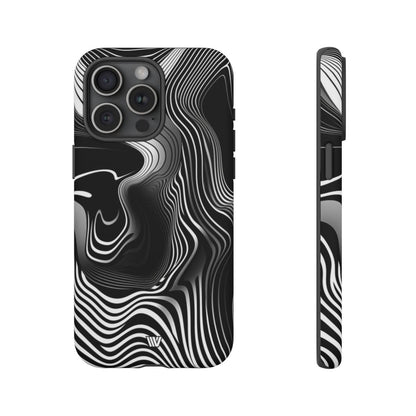 ABSTRACT ZEBRA STRIPES | Tough Phone Case