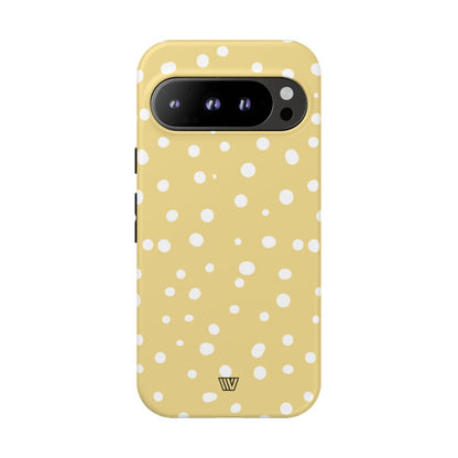 MUTED YELLOW DOTS | Tough Phone Case