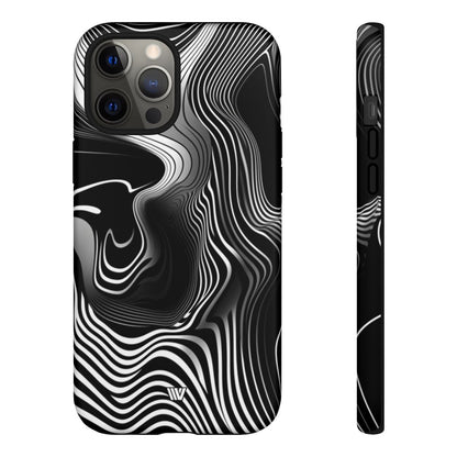 ABSTRACT ZEBRA STRIPES | Tough Phone Case