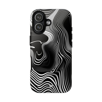 ABSTRACT ZEBRA STRIPES | Tough Phone Case