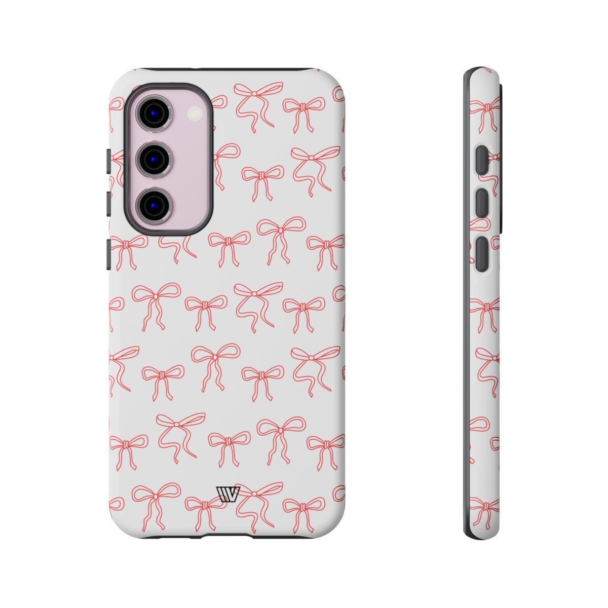 RED RIBBON CHARM | Tough Phone Case