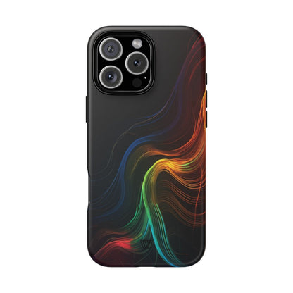 COLORFUL ABSTRACT LINES | Tough Phone Case