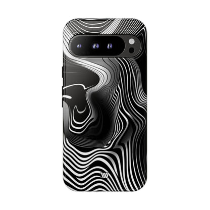ABSTRACT ZEBRA STRIPES | Tough Phone Case
