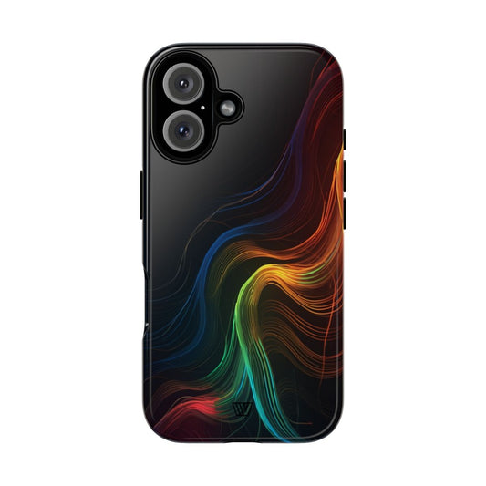 COLORFUL ABSTRACT LINES | Tough Phone Case