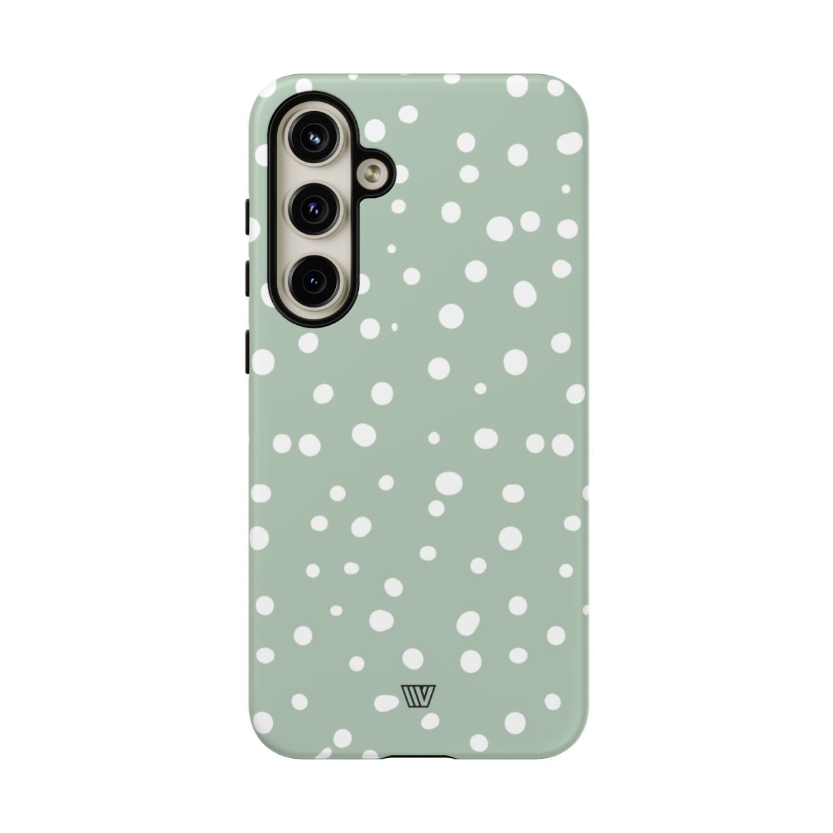 PASTEL GREEN DOTS | Tough Phone Case
