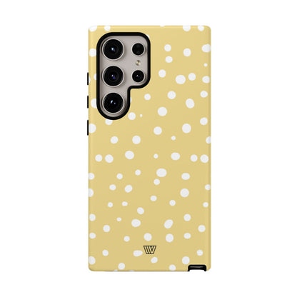 MUTED YELLOW DOTS | Tough Phone Case