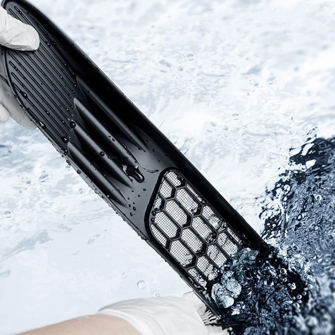 Split Insect Net Front Bumper Grill for Tesla Model Y (Not fit for Performance)