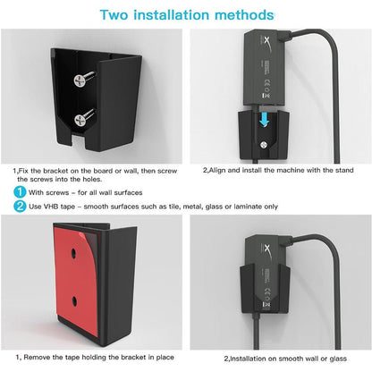 Starlink Gen 2 Ethernet Adapter Bracket | Wall Mount & Cable Manager