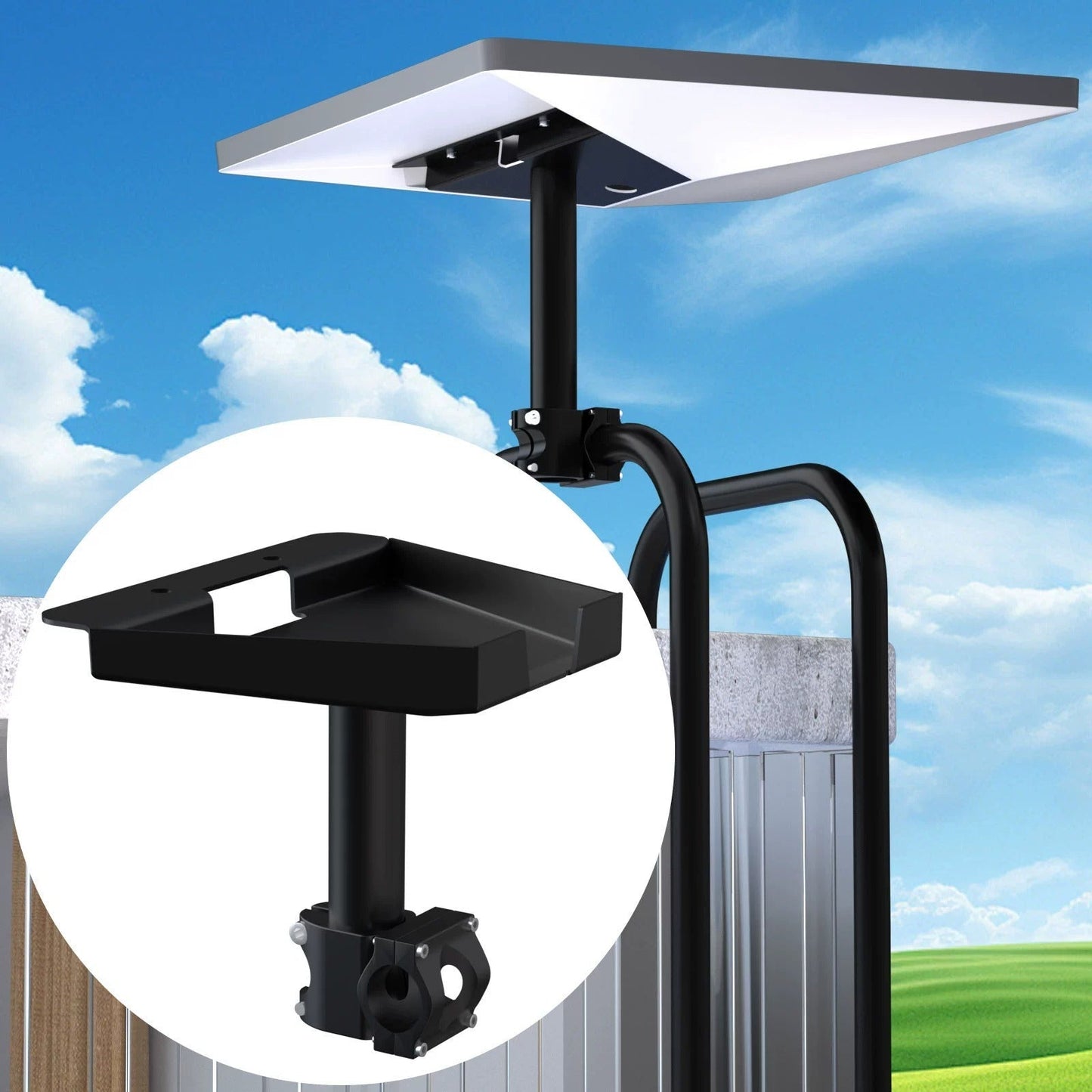 Starlink RV Roof Mount | Heavy-Duty Metal Permanent Mount