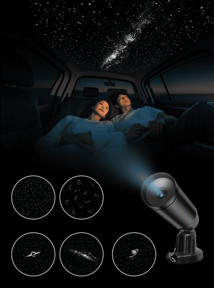 Starry Sky Sunroof Projector Ambient Lighting for Tesla丨 Galaxy Lighting Effect