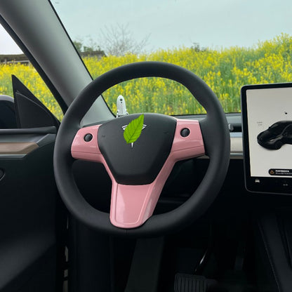 Steering wheel patch for Tesla Model 3 2021-2023.10 & Model Y 2020-2024