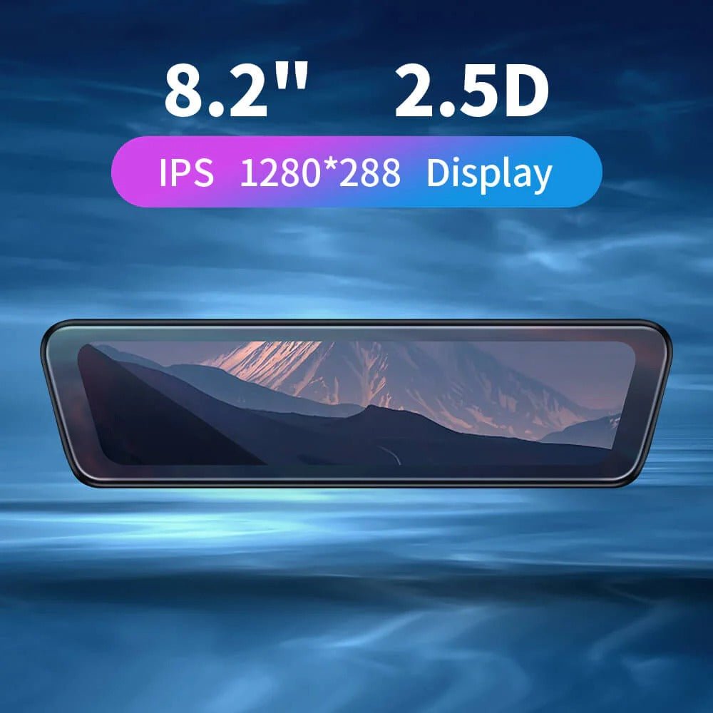 Streaming Rearview Mirror Recorder for Tesla Model 3 Highland / Model Y Juniper（HW4.0）