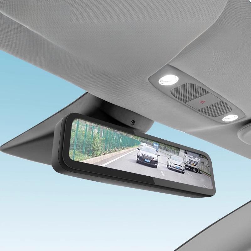 Streaming Rearview Mirror Recorder for Tesla Model 3 Highland / Model Y Juniper（HW4.0）