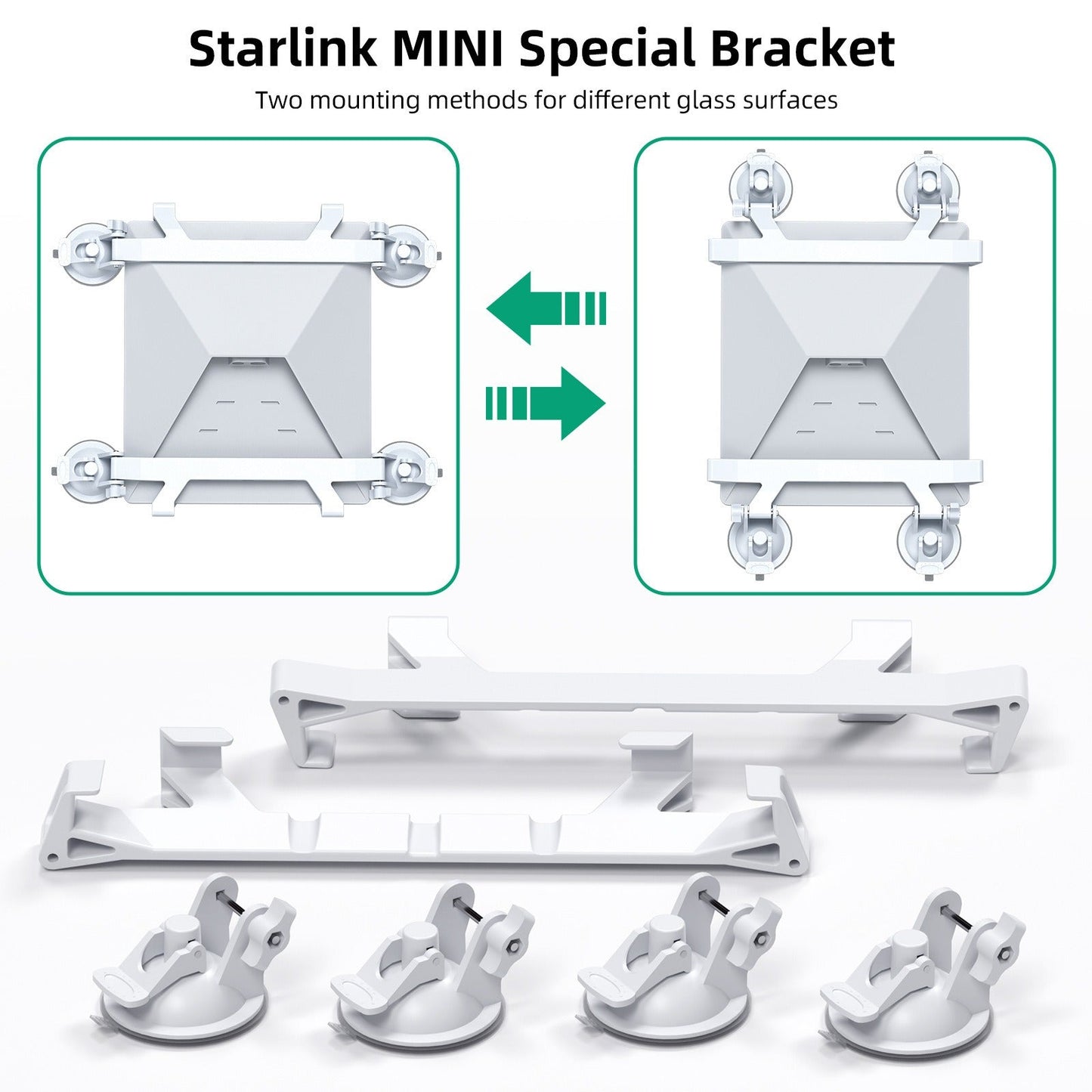 Suction Cup Mount for Starlink Mini