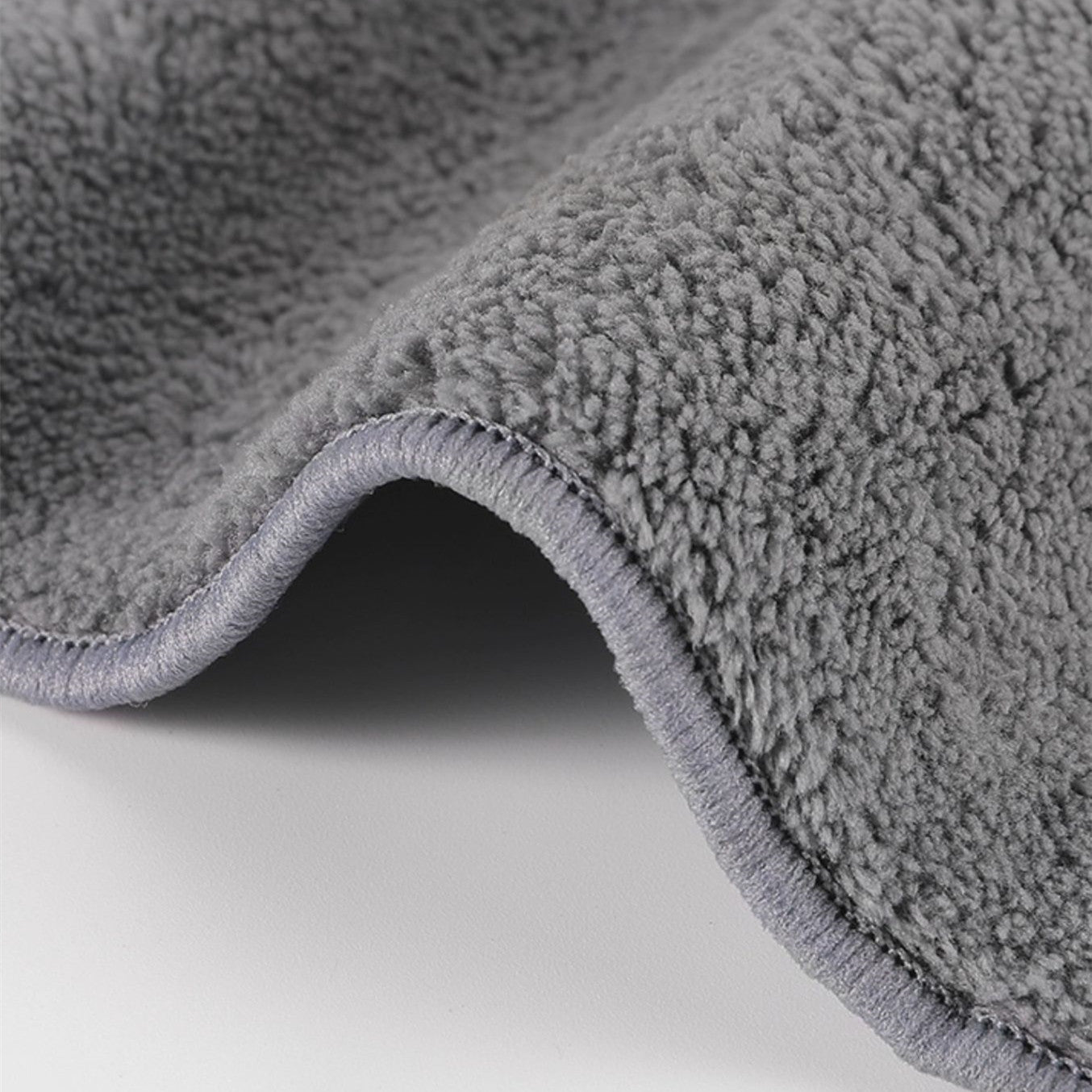 Suede Coral Velvet Double-Sided Car Towel For Tesla Model 3/Y/X/S