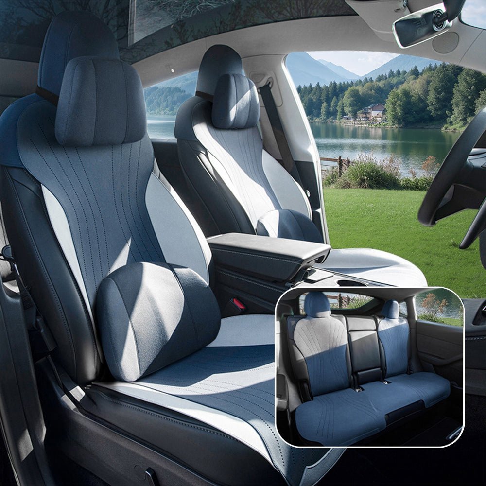 Suede Seat Covers for Tesla Model 3 & Model Y