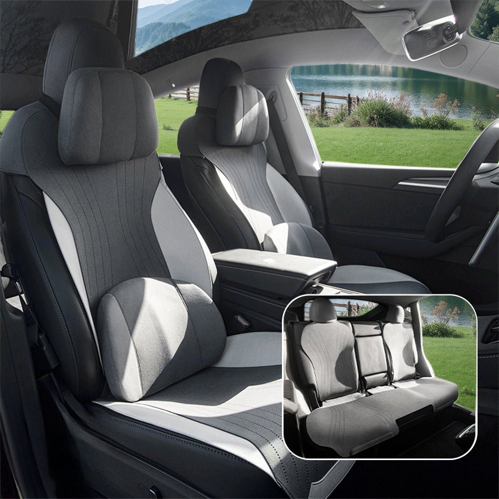 Suede Seat Covers for Tesla Model 3 & Model Y