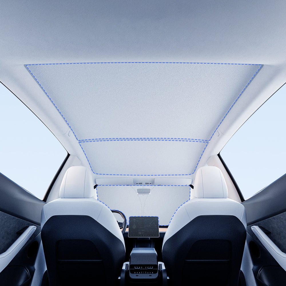 Summer Comfort Pack: Roof & Windshield Shades for Model Y Juniper (BFCM Flash Sale)