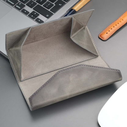 Triangle Leather Glasses Case – Vintage Eyewear Holder