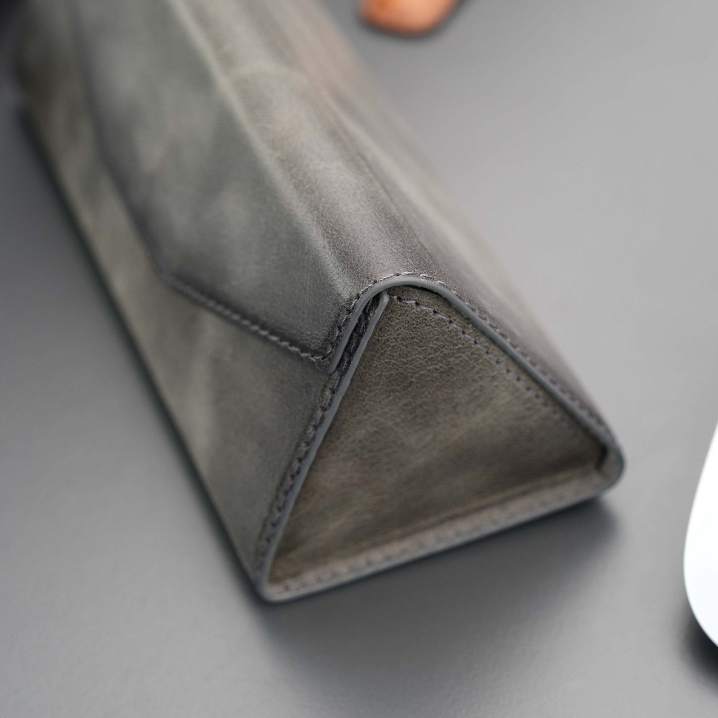 Triangle Leather Glasses Case – Vintage Eyewear Holder