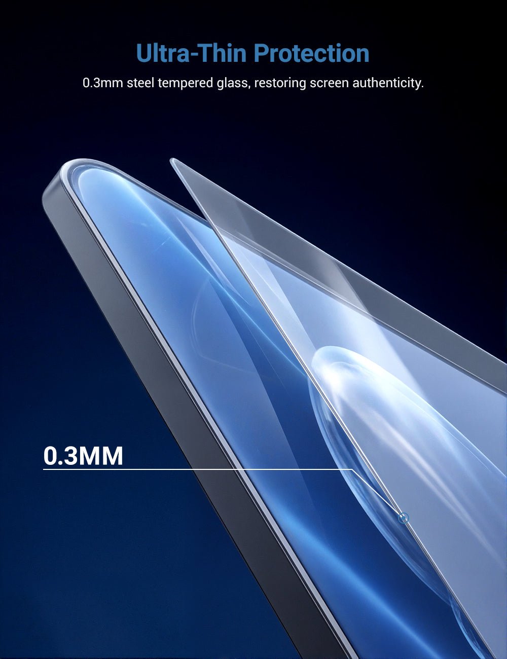 Tempered Glass 9H Screen Protector for Tesla Model 3 / Y