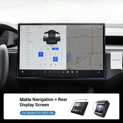 Tempered Glass Screen Protector for Model S/X【17 inch】