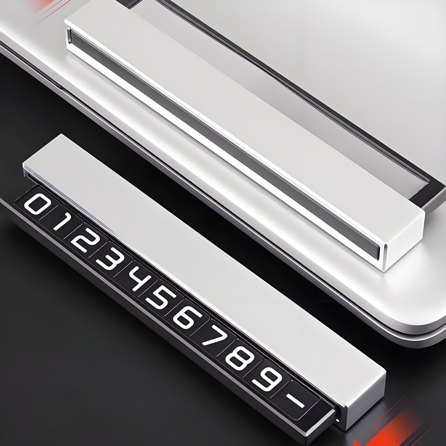 Temporary Parking Phone Display for Tesla Model Y Juniper & Model 3 Highland