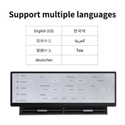 TESERY 10.88 Inch Touch Screen Instrument Cluster Dashboard Display for Model 3 / Y