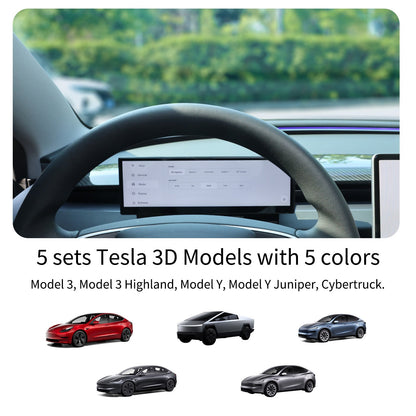 TESERY 10.88 Inch Touch Screen Instrument Cluster Dashboard Display for Model 3 / Y