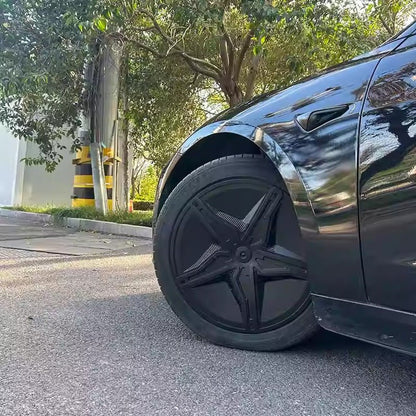 TESERY 18″ 19″ Starfish Style Hubcap for Tesla Model 3/Y (4PCS)