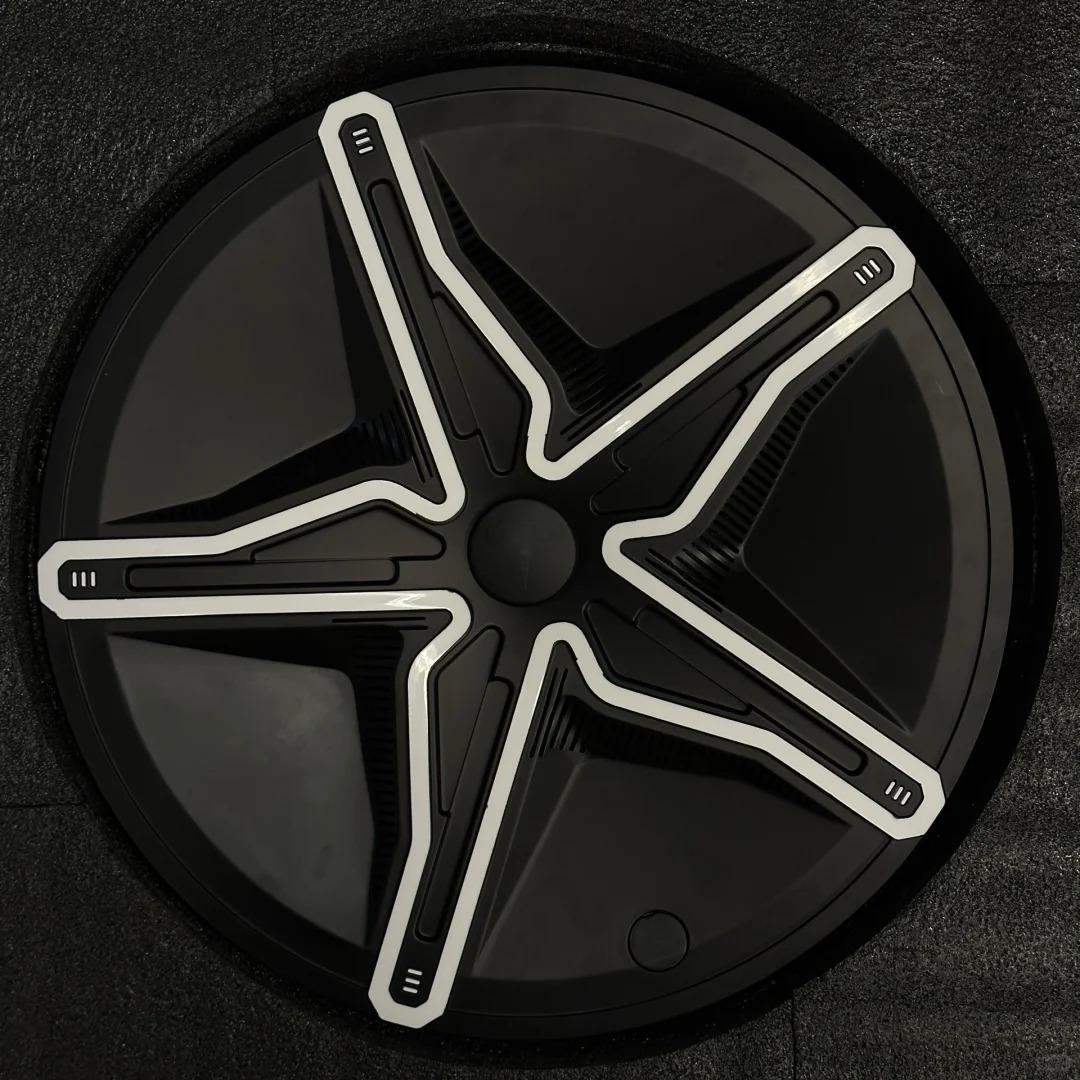 TESERY 18″ 19″ Starfish Style Hubcap for Tesla Model 3/Y (4PCS)