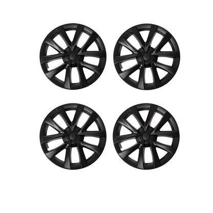 TESERY 18″ Wheel Caps S Plaid Style for Tesla Model 3 (4PCS)