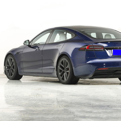 TESERY 18″ Wheel Caps S Plaid Style for Tesla Model 3 (4PCS)