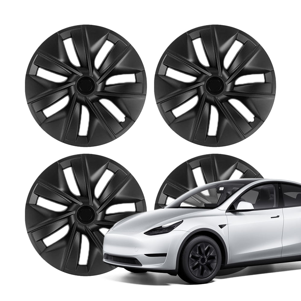TESERY 19″ Gemini Dark Wheels Cover for Tesla Model Y (4PCS)