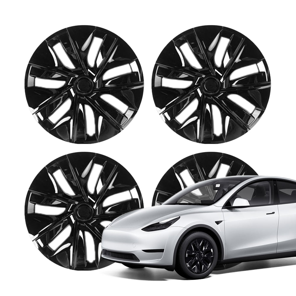TESERY 19″ Gemini Dark Wheels Cover for Tesla Model Y (4PCS)