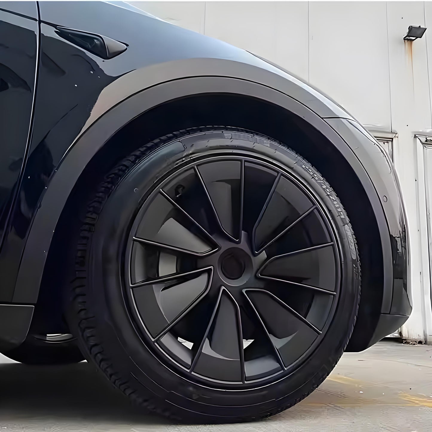 TESERY 19″ Gemini Wheel Hubcap for Tesla Model Y (4PCS)