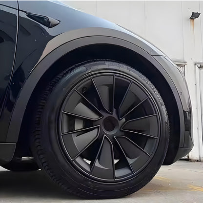 TESERY 19″ Gemini Wheel Hubcap for Tesla Model Y (4PCS)