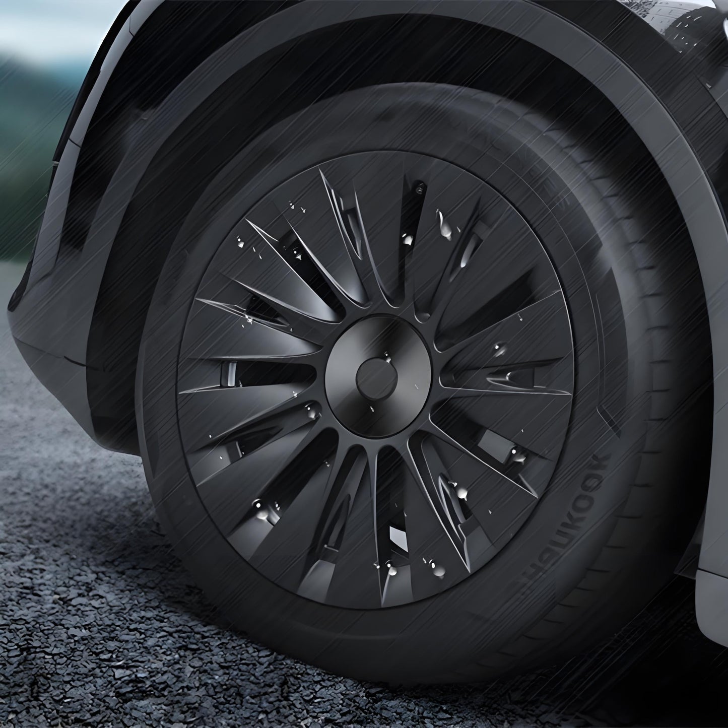 TESERY 19″ Performance Hub Caps For Tesla Model Y (4PCS)