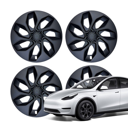 TESERY 19″ Starship Wheel Covers for Tesla  Model Y
