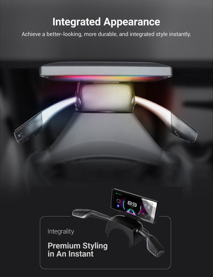 TESERY 7 Inch Gear Shift Touch Screen Dashboard Display for Tesla Model 3 Highland