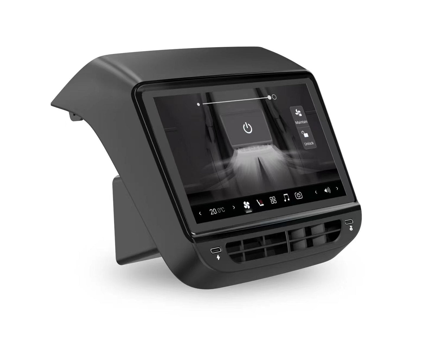 TESERY 7 Inch Rear Entertainment & Climate Control Screen for Tesla Model Y / 3