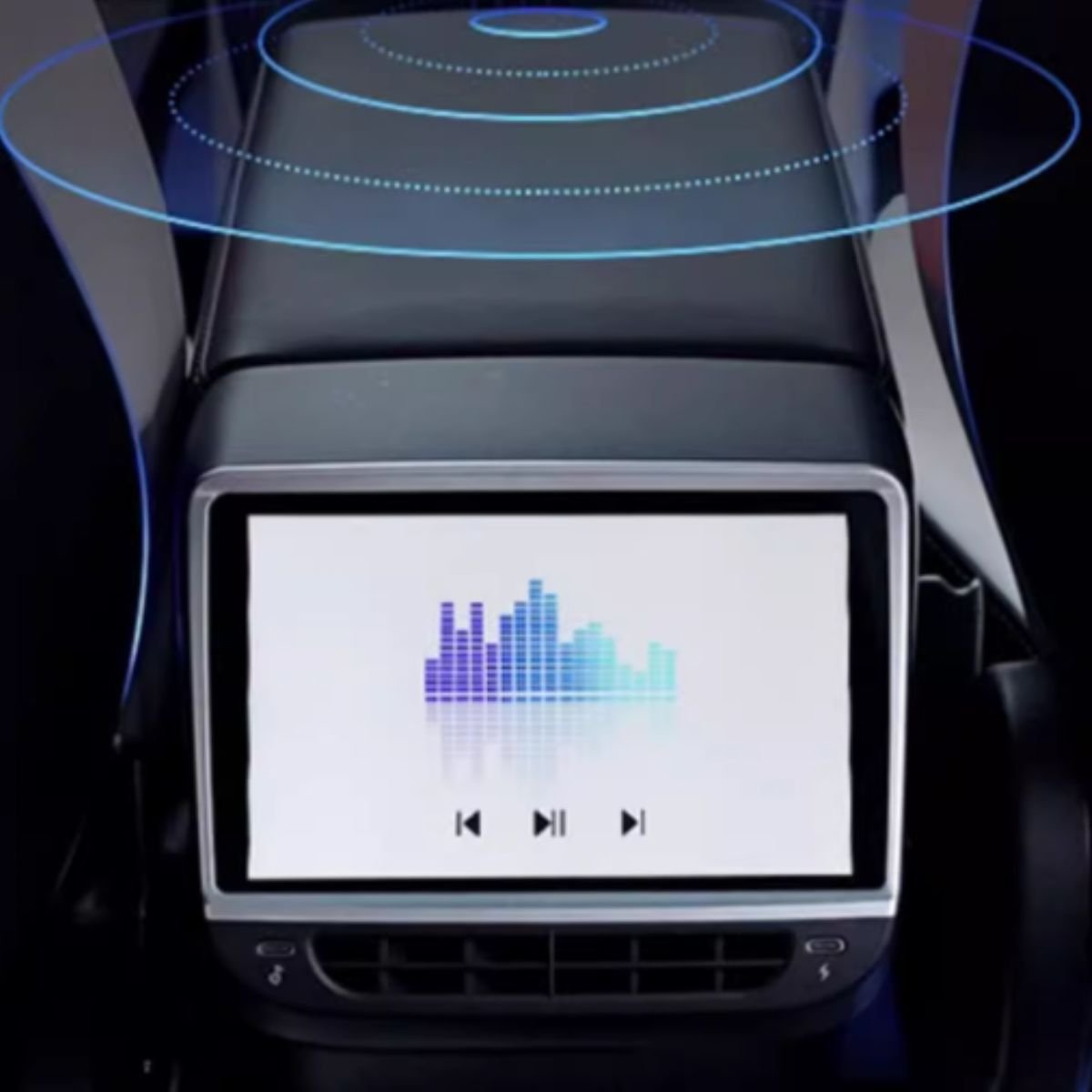 TESERY 7 Inch Rear Entertainment & Climate Control Screen for Tesla Model Y / 3