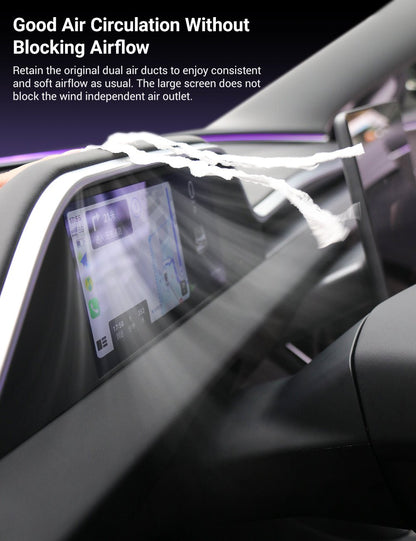 TESERY 8.9'' Integrated Dashboard Display with Ambient Lighting for Model 3 Highland / Model Y Juniper