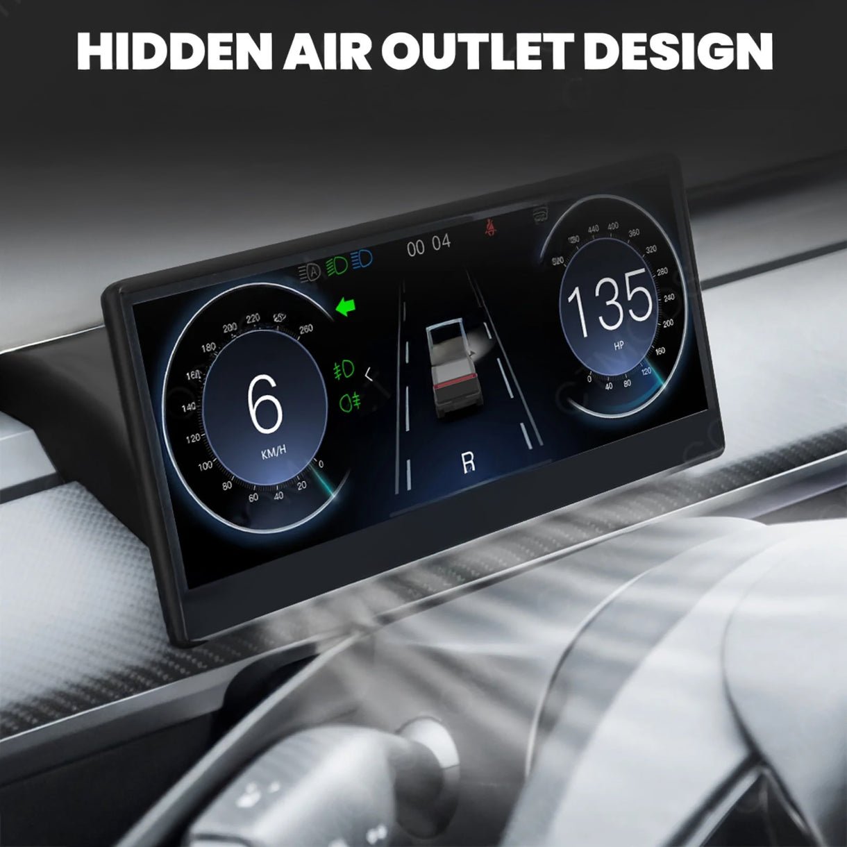 TESERY 9 Inch Instrument Cluster Dashboard Display for Cybertruck