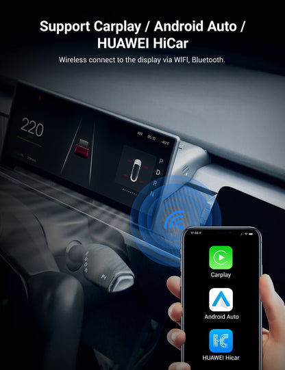 TESERY 9 Inch Screen Dashboard Display With Carplay & Android Auto for Model 3 / Model Y