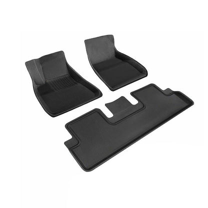 TESERY All Weather 3D Floor Mats for Tesla Model Y & Model 3 Highland